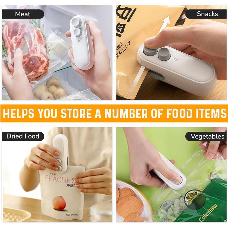 Rechargeable Mini Snack Bag Sealer