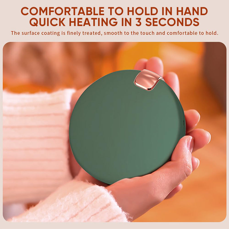 Hand Warmer Makeup Mirror