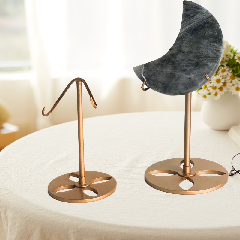Moon Crystal on Stand