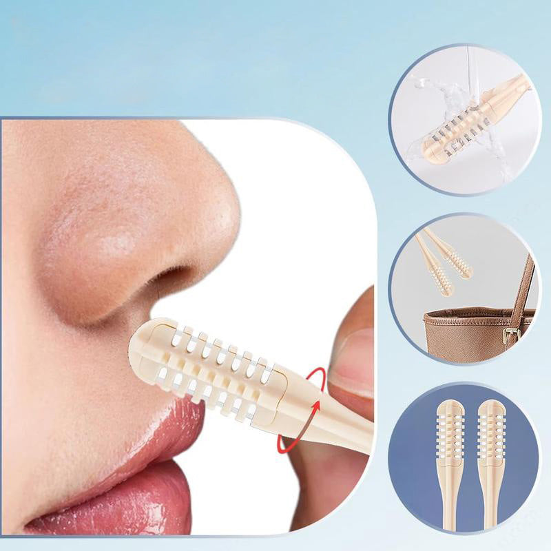 Handheld 360° Rotating Nose Hair Removal with Ear Picker