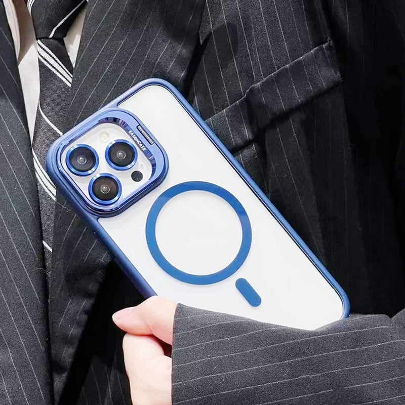 Shockproof Mag Safe Case For iPhone Camera Lens Cover
