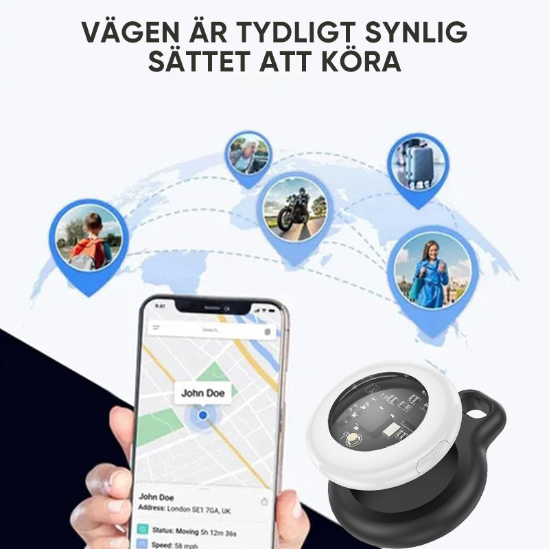 【Inget SIM-kort krävs】 Smart GPS-spårare