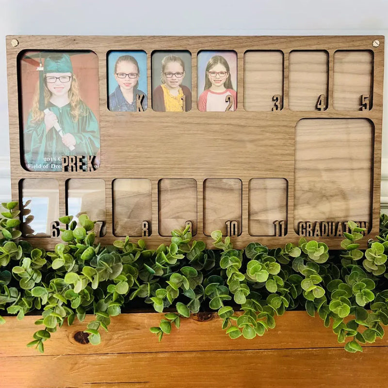 Pre K to Graduation School Photo Frame