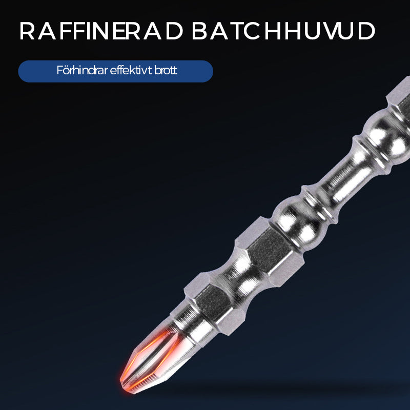 Elektrisk Phillips-skruvmejsel med dubbla huvuden