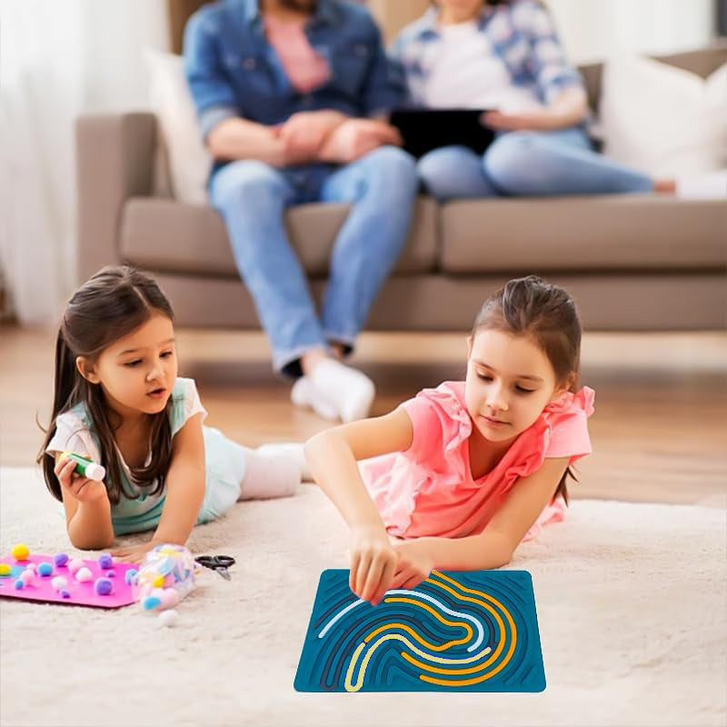 Silikon Fidget Toy för lugnande och sensoriska aktivitetstavla