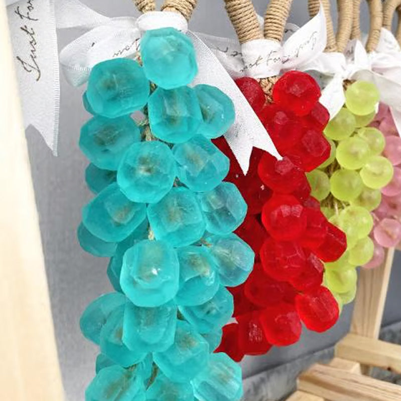Handmade Crystal Grape Soap