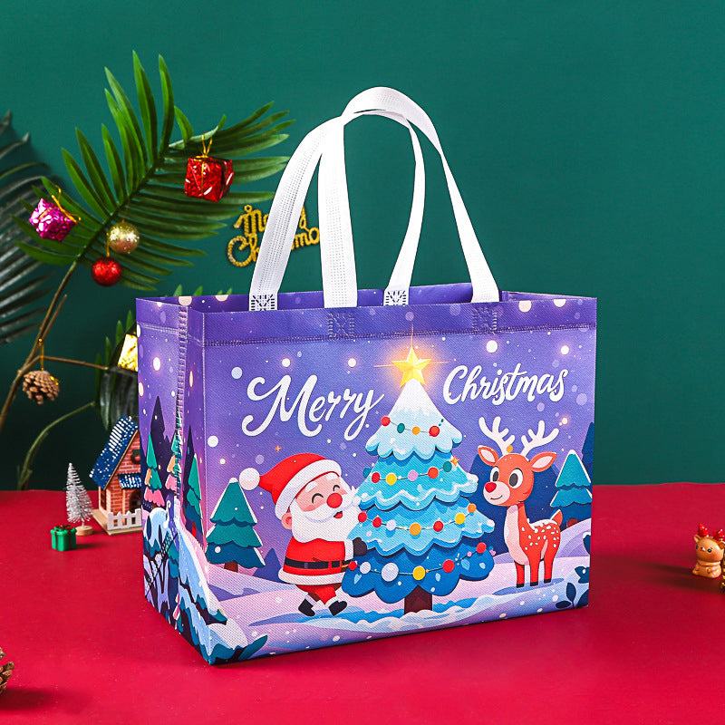 Reusable Water-Resistant Christmas Gift Bags