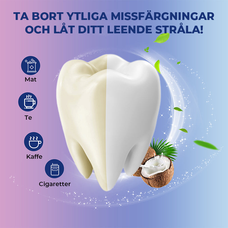 Kokosmynta Vitgörande Strips