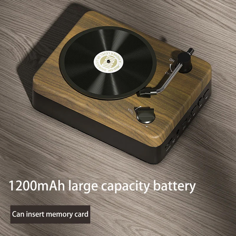 Retro Wooden Bluetooth Speaker