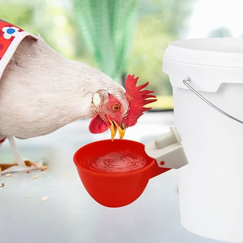 Automatic Chicken Water Cups (6 pcs)