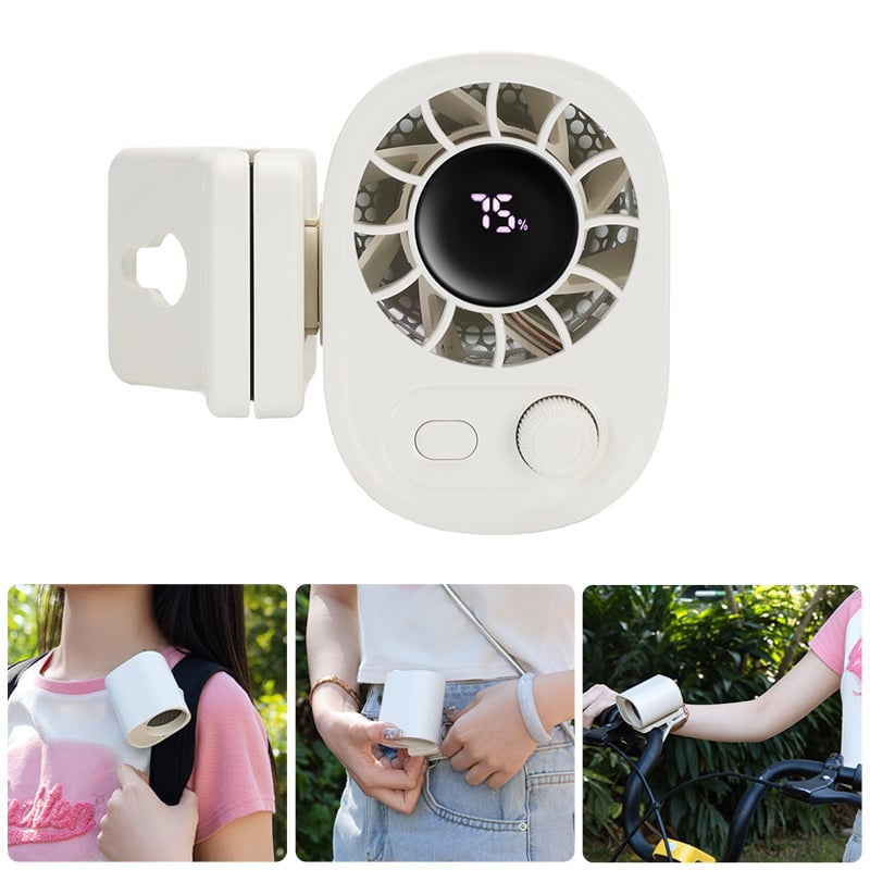 Outdoor Clip Waist Fan