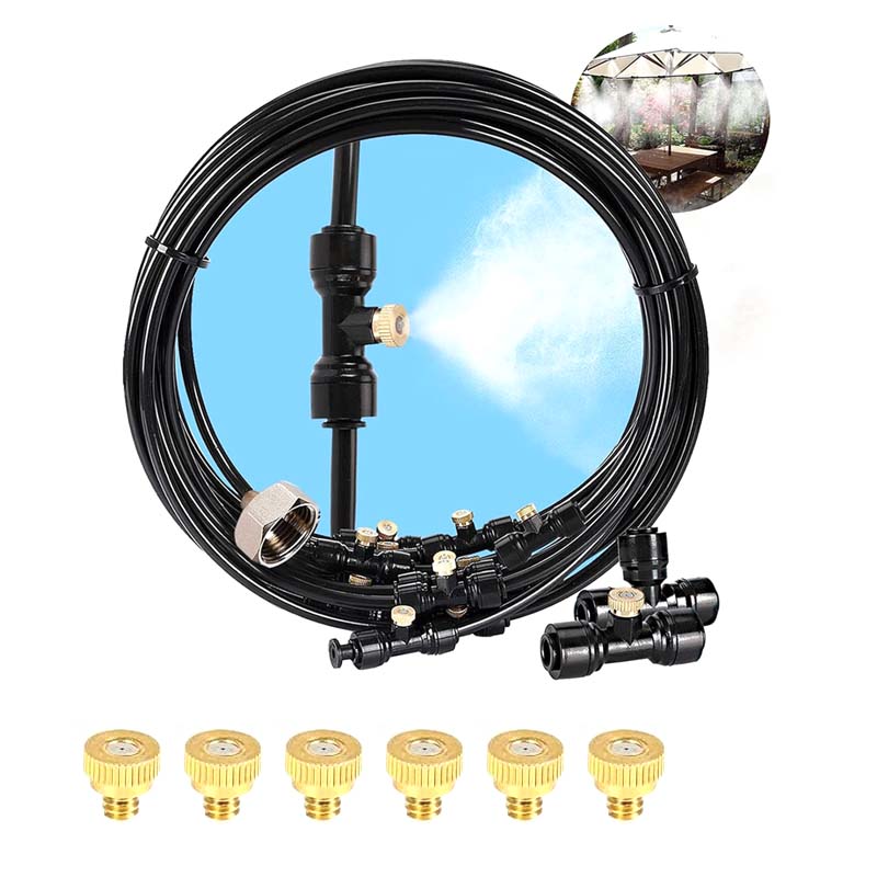 Black Spray System with American Standard Copper Fittings