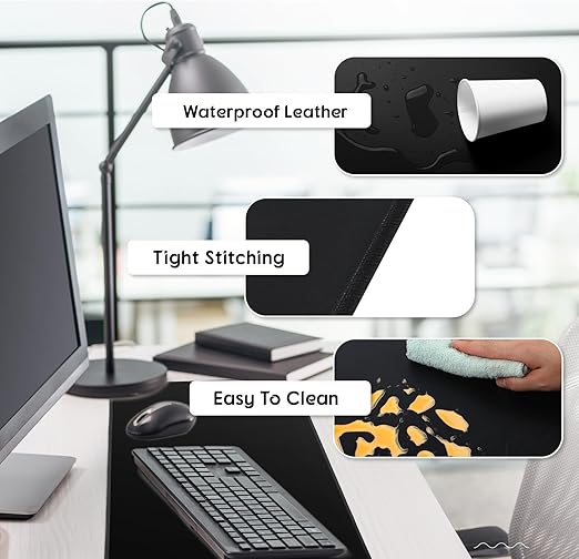 Large Heated Mouse Pad with Adjustable Heat Levels