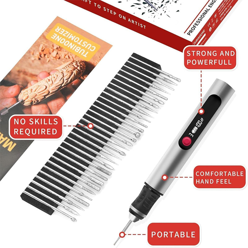 Cordless Portable Engraving Pen