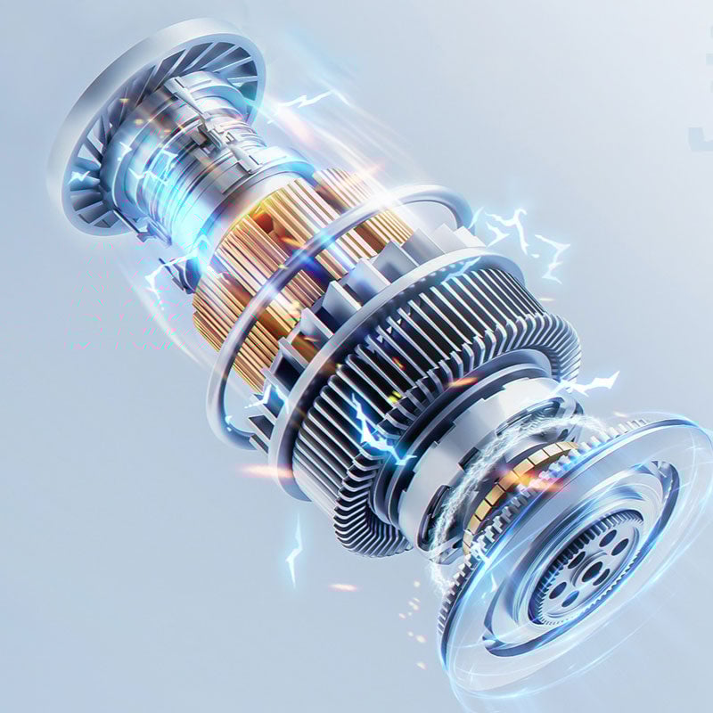 Bärbar sladdlös bil och hushållsdammsugare