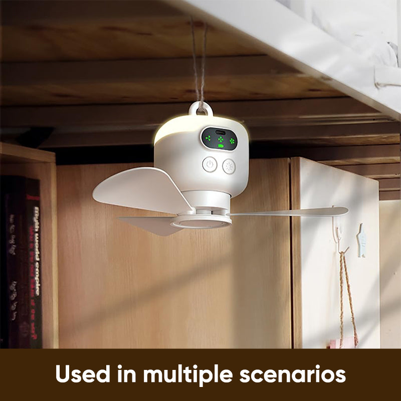 Portable Rechargeable Ceiling Fan