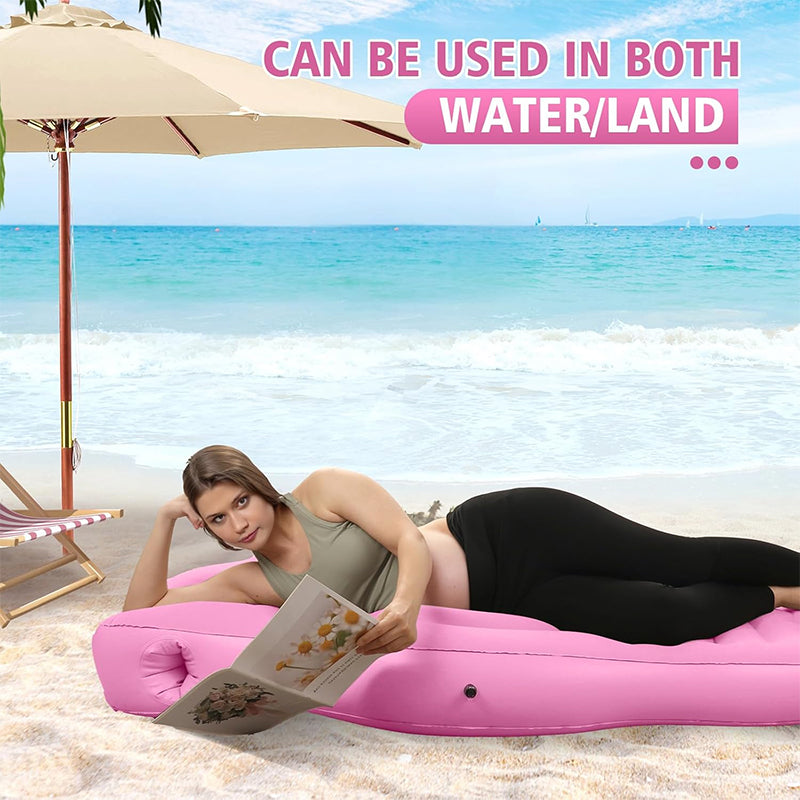 Comfortable Pregnancy Pillow for Side and Prone Sleeping