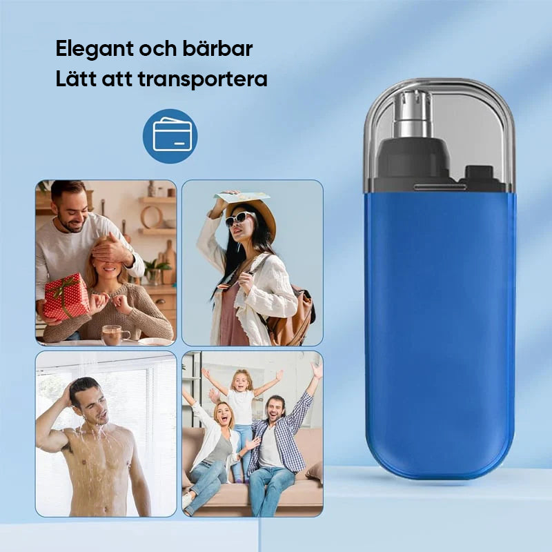 Bärbar trimmer för näshår