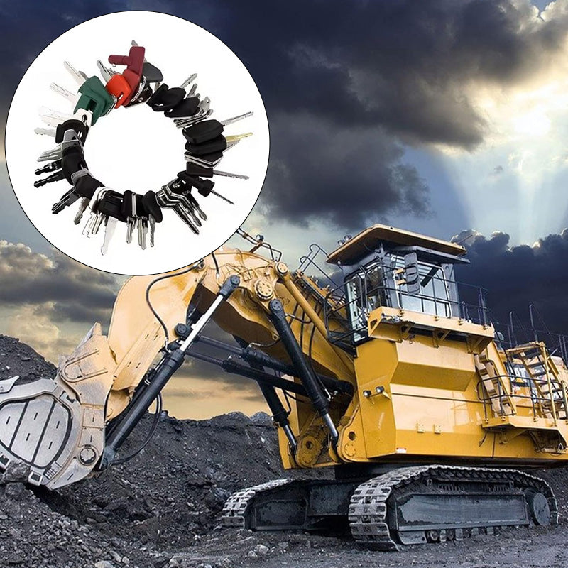 42 PCS Heavy Equipment Machine Kits Car Metal tools