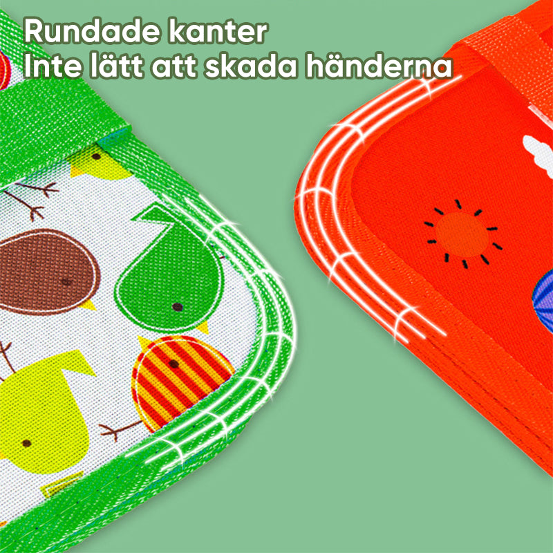 Bärbar, raderbar graffitiplånbok