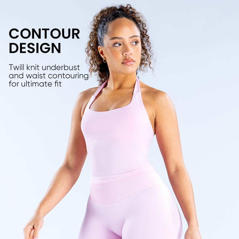 Women's Solid Removable Chest Pad Sports Tank Top