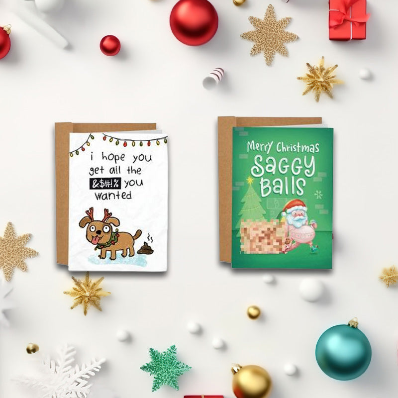 9 värsta julhälsningskort någonsin Bundle Box Set