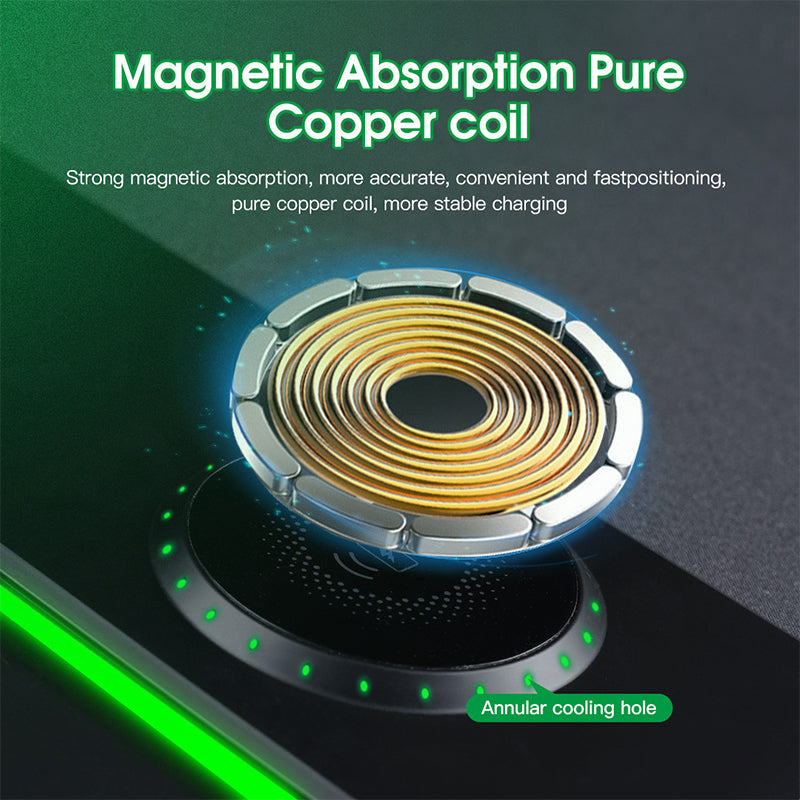 3-in-1 Wireless Charging RGB Gaming Desk Mat