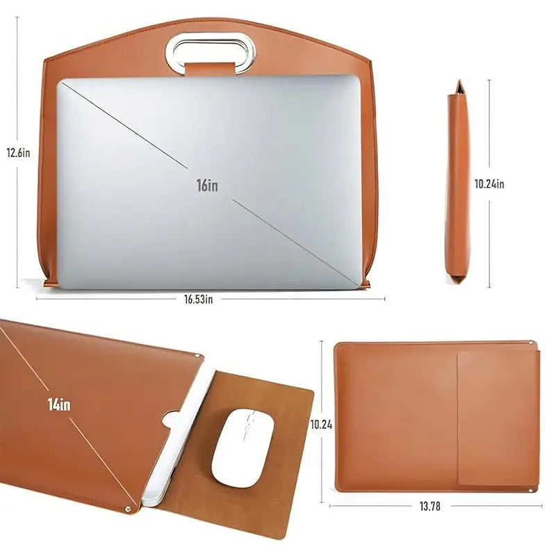 Faux Leather Work Office Handbags