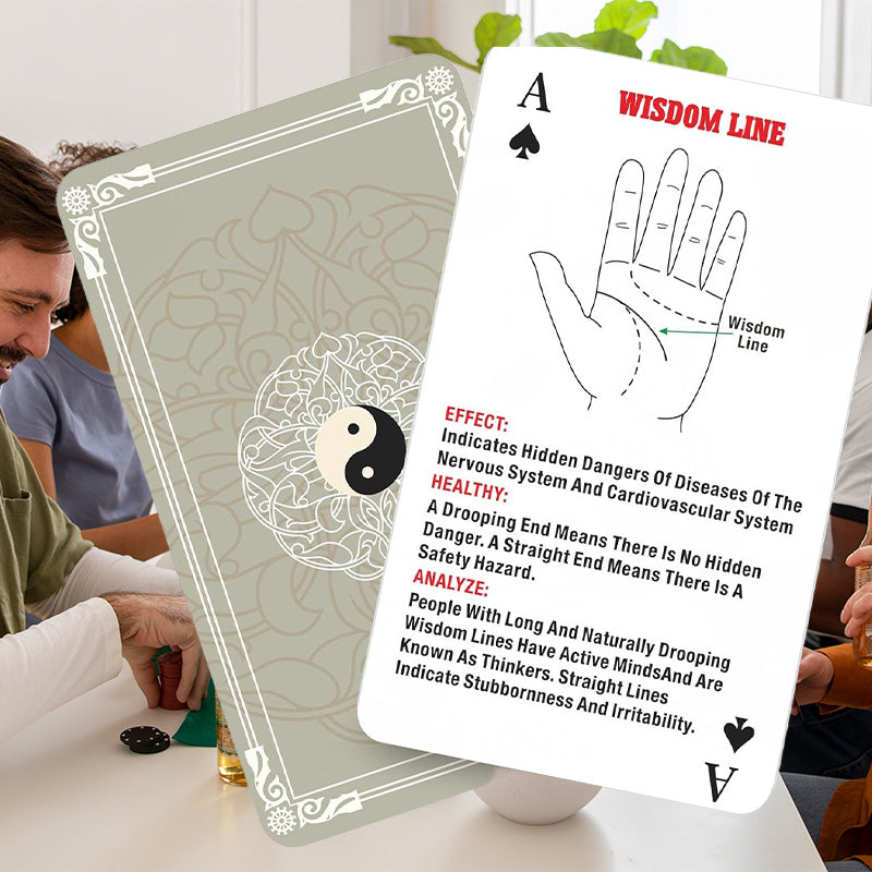 Palmistry Oracle Cards Deck for Fortune Telling and Games