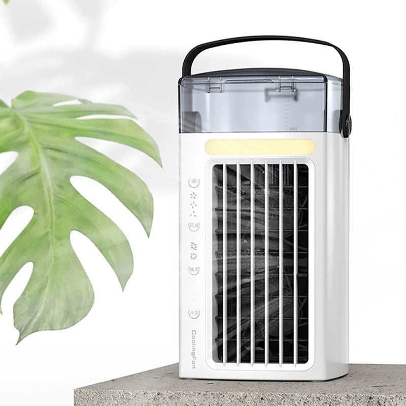 Portable Air Conditioners | Evaporative Cooler with Water Mist, 3 Speeds & Nightlight