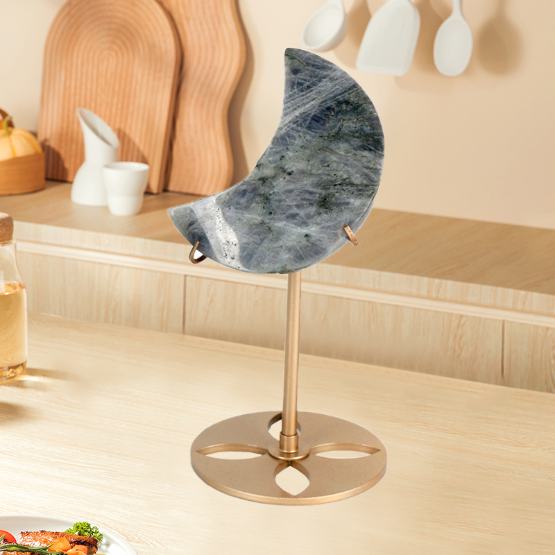 Moon Crystal on Stand