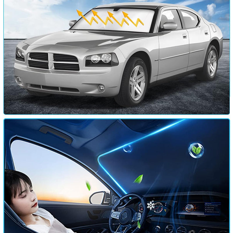 Laser Car Windshield Sun Shade