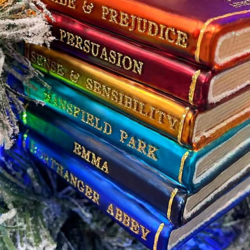 Jane Austen Christmas Tree Ornament