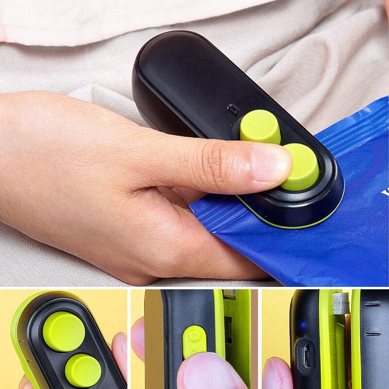 Mini handhållen Chip Bag Sealer