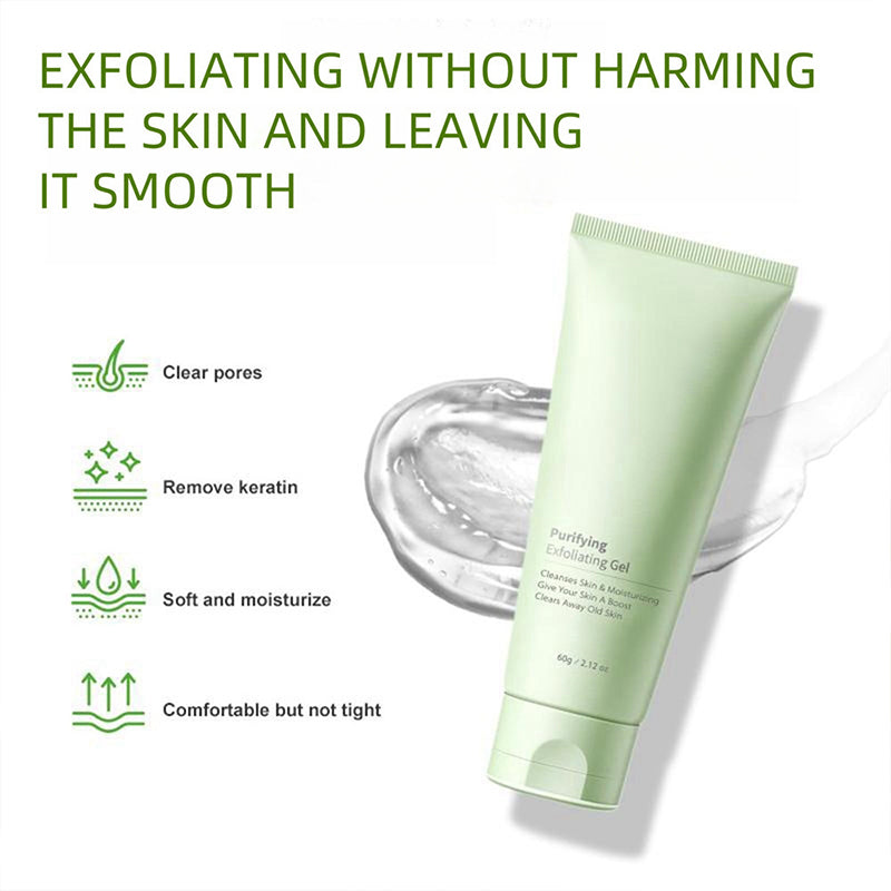 Purifying Exfoliating Gel Moisturizing Cleanses Skin