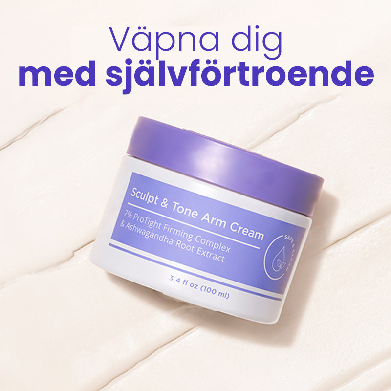 Armkräm för skulpturering och toning