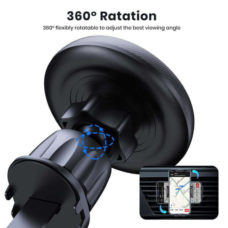 Rotatable Magnetic Car Phone Holder