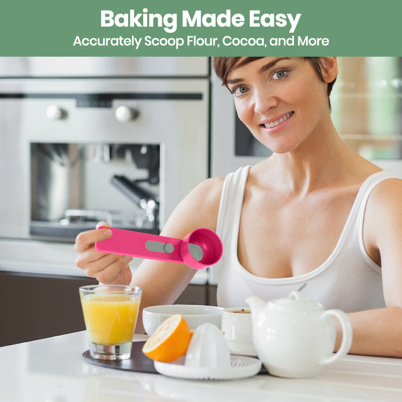 Multi-Purpose Scoop with Built-In Funnel