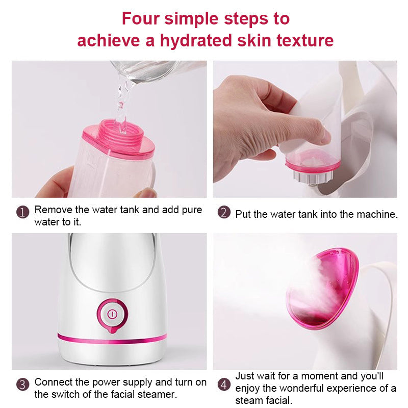 Nano Ionic Facial Steamer Humidifier