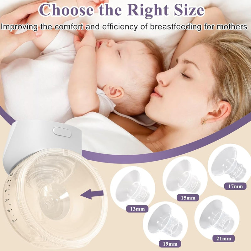 Breast pump accessory set