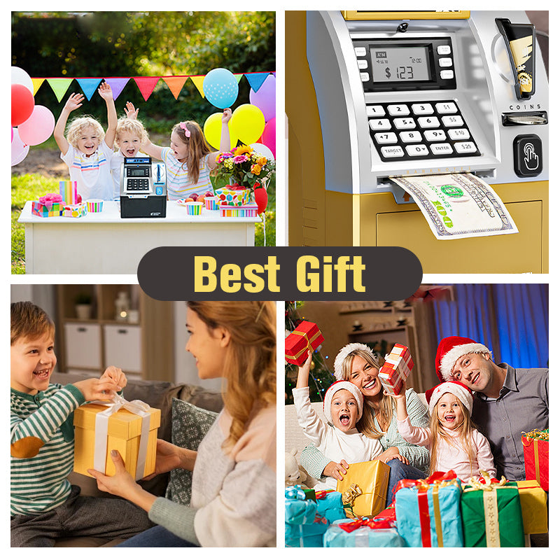 ATM Piggy Bank Toy for Kids