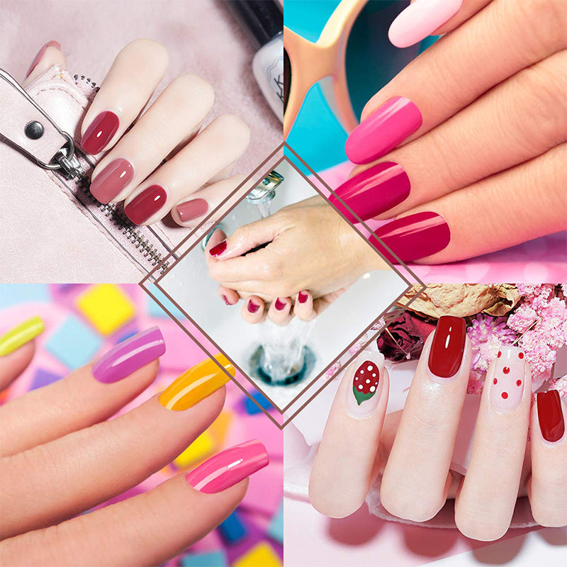 36 Color Gel Nail Polish Kit
