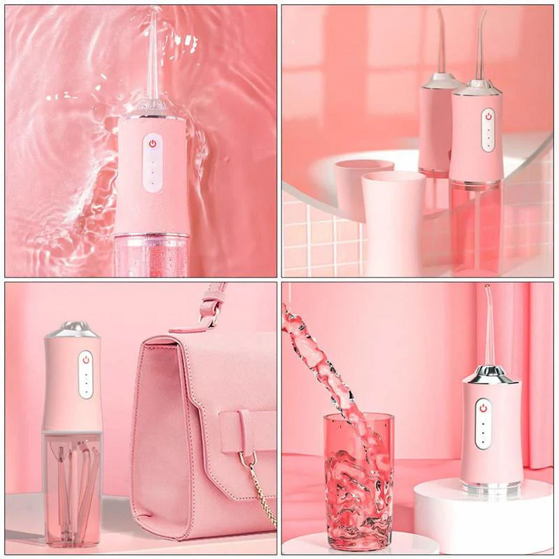 Bärbar tandvattenstråle