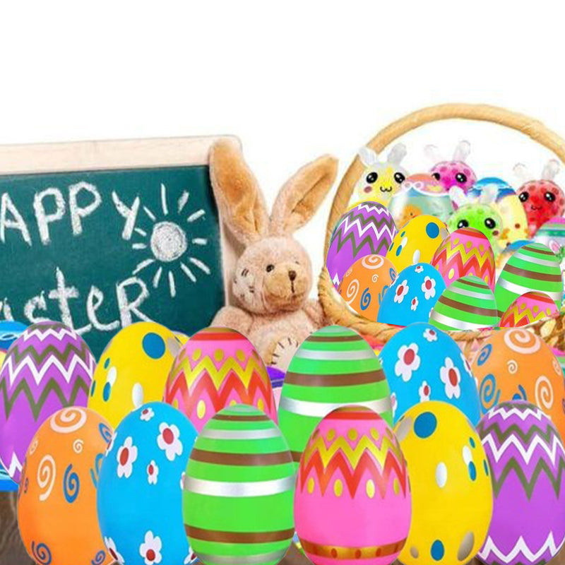 24-pack förfyllda påskägg med klämleksaker