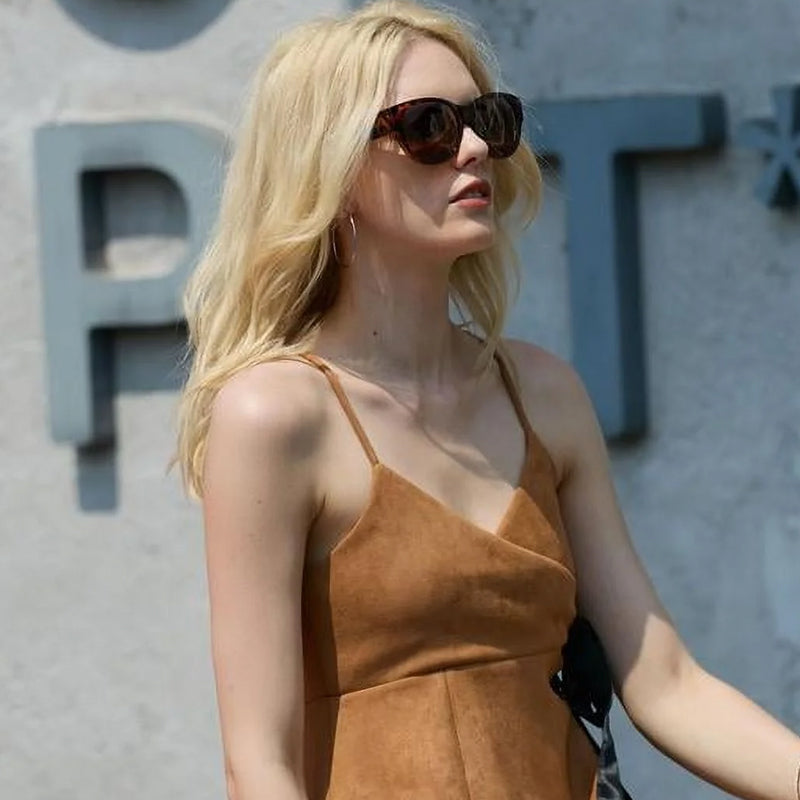 Polarized UV400 Protection Trendy Round Sunglasses