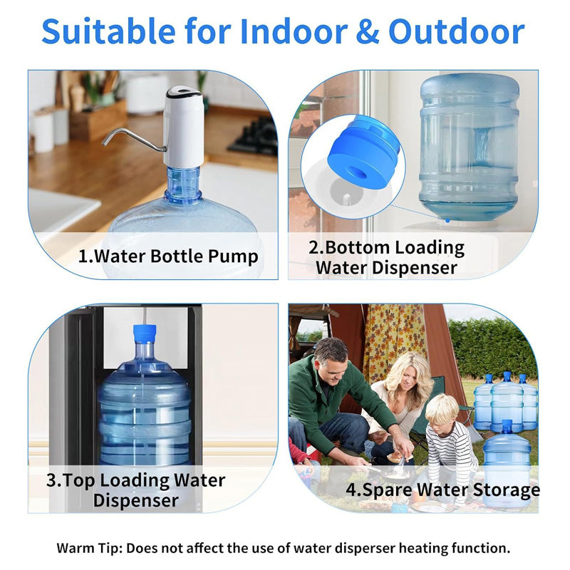 Reusable Spill-proof Dust-proof Water Bottle Cap