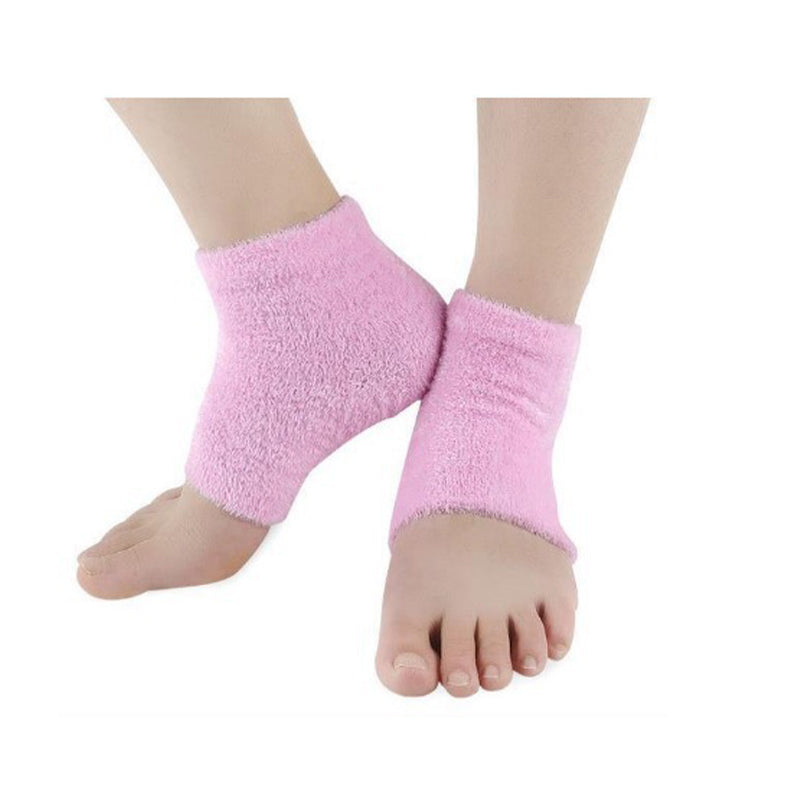 Fuzzy Moisturizing Heel Socks