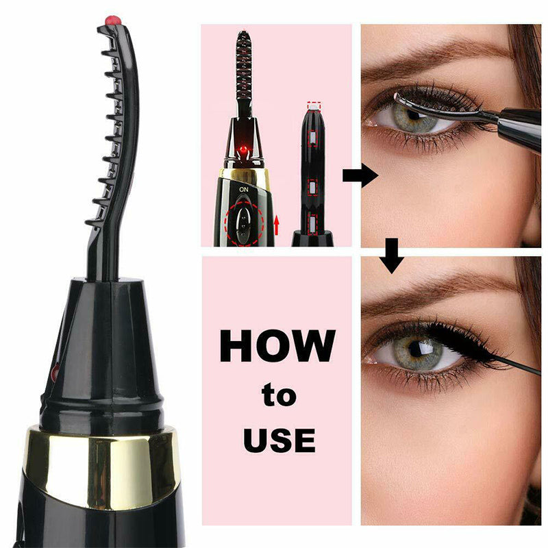 Electric eyelash curler