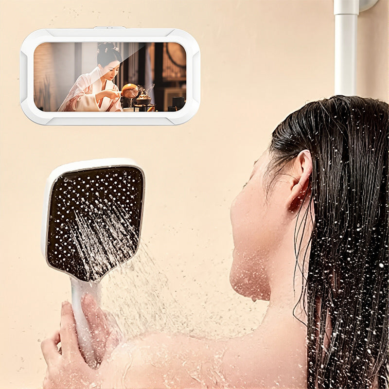 360 ° Rotation Can Touch Shower Phone Holder