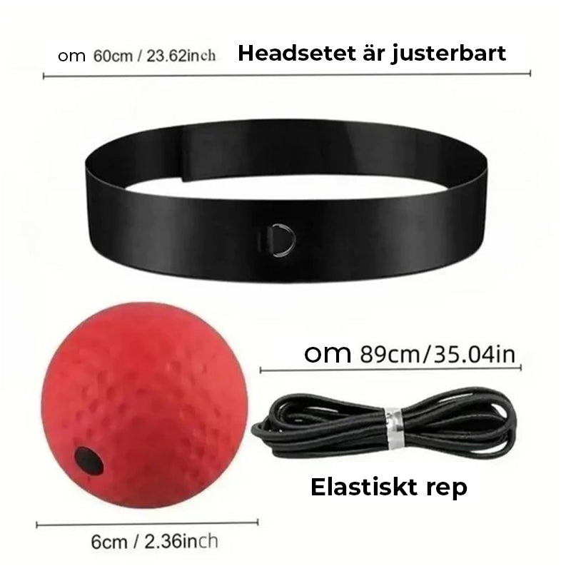 Boxningskampboll för att förbättra reaktionshastigheten